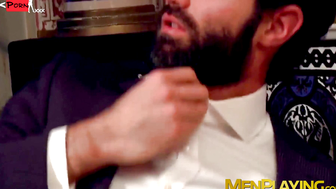 Executive hunk Kayden Gray deepthroated before doggystyle