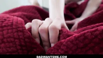 Small Teenie Step Daughter Jillian Janson Wakes Up Step Dad For Banged