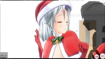 3D CARTOON Women Fucks and Jizzes twice the Night before Christmas