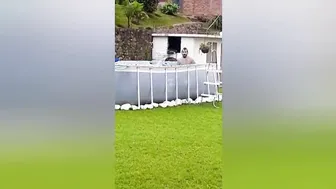 My neighbors was recording me while I was nude on my farm