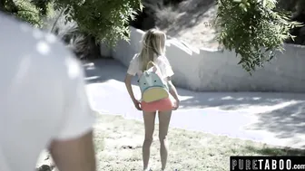 Blonde Sexy Only Assfucks to Protect Virginity