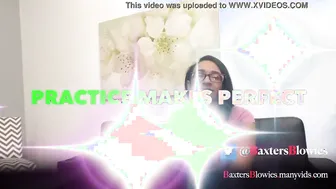 Emori Pleezer Throat Practicing On Dick