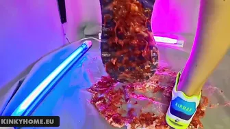 Crash Food Nikes Bdsm - licking sneakers