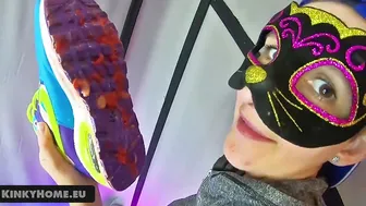 Crash Food Nikes Bdsm - licking sneakers