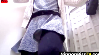 NipponPissTV.com  Japanese Schoolgirls Uncover Hidden Urination Spots Outside