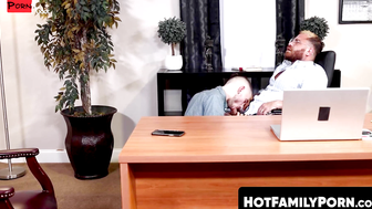 HotFamilyPorn.com - Pale skinny stud rimmed and drilled hard in his fuckhole