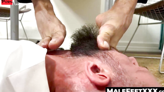 MaleFeetXXX.com - Tony S's feet sucked and worshiped by dominant Rikk's skilled mouth