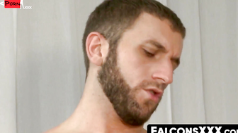 FalconsXXX.com - Four muscular studs enjoy a wild raw anal foursome sexcapade