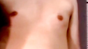 Gay amateur enjoys his free time by masturbating hard