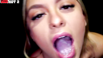 Holy fuck, that's a mouthful of cum Gypsy!