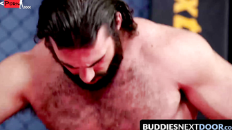 BuddiesNextDoor.com - Chris takes Jaxton's hard pounding like a seasoned bottom slut