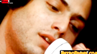 RetroDudes.com - Handsome dude double teamed by vi