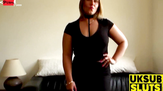 UK Sub Sluts - Dominatrix Gives Aggressive Spanking To Sex Kitten
