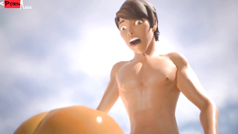 3DGSPOT  Sizzling Babes Get Screwed At The Beach! 3D ANIMATION!