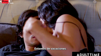 ADULT TIME  Chloe Surreal Joins MILF Penny Barber For Sizzling Threesome With Stepson! SPANISH SUBTITLES