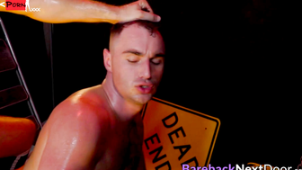 Raunchy fuckers Michael Boston and Nic Sahara get to satisfy each other