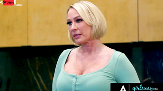 GIRLSWAY  Sizzling Stepsisters Laney Grey  Chloe Surreal Unite with Seductive Stepmom Mellanie Monroe