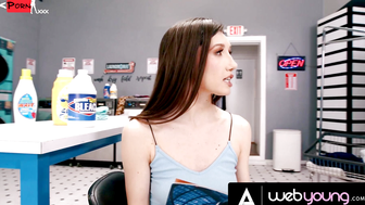 Steamy Spin Cycle Maya Woulfe and Summer Col Get Naughty in the Laundromat