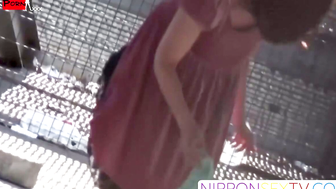 NipponSexTV.com - Voyeur outdoor video captures hot Japanese babes pissing