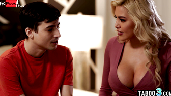 Son loosing virginitiy in stepmoms pussy