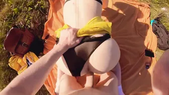 Petite bitch rough fuck inside the field - SpookyBoogie Amateur Outdoor Outdoors