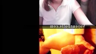 CFNM Girls Reacting to Cummed