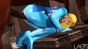 Samus Aran SFM Montage | zero Suit Handjob/Blowjob |