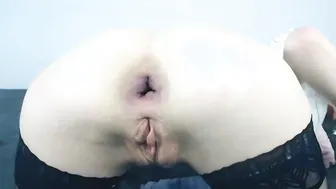 Blondes Weekly Anal Training Session pt two