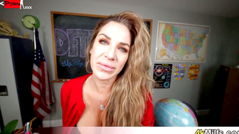 POV style fuck in detention with Kayla