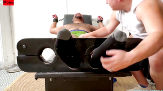 Black Sub Devon Laughs Hard As Chubby Daddy Matt Tickles Him