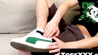 SoleMatesXXX A Gay Twinks Foot Fetish Fiesta