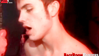 Hung dudes including Adam Loren have fuck fest which ended in a series of cumshots
