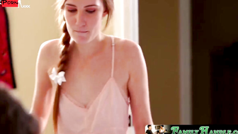 FamilyHandle.com  Sizzling brunette Nina Nirvana devours stepbros massive erection
