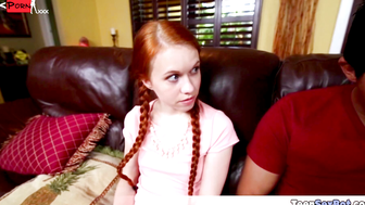 Extra Small porn video – Unbridled Passion A Redheads Reckless Descent