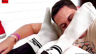 Dan Edwards Sniffs And Licks Diablo Beautiful Bare Feet
