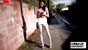 Small Boobed Hottie Viva Athena Is Eating & Riding A Rough Cock Raw!