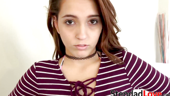Stepdad fucks his daughter because of bad grades in school