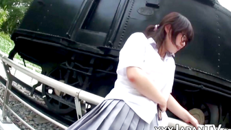 Japanese school uniform party turns into an orgy of wild teenage fun