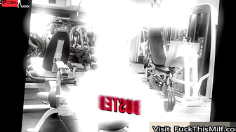 Gym influencer Elana is focused on her routine when she notices Joey staring at her a 6