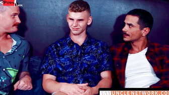 Uncles Wild Ride Xtian Mingles Intense Threesome with Jack Waters and Jordi Massive!