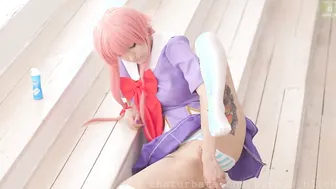 Anal masturbate with Yuno Gasai