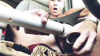 Masturbating Inside the vehicle with Mom Mama MsYogaXxx