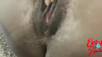 African cougar knows what to do with that Toy