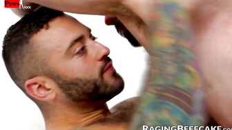 Triple Threat Drew Valentino, Luca del Rey, and Holden Flex Engage in Sensual Threesome