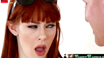 FamilyHandle.com - Nasty redhead slut Alexa Nova rides her stepbrother's hard cock