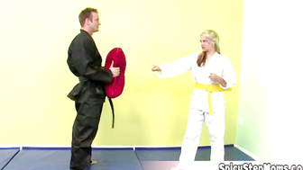 Karate Katastrophe When a Sliding Door Leads to Seduction