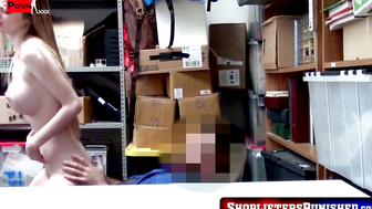 Caught RedHanded Teenage Shoplifter Gets Rough Treatment from Stern Officer