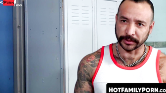 DEFLOWERED BY THE INKED BLUEBLOOD! Tattooed Adonis SAVAGES Naive Stepson After ONSLAUGHT of DIRTY BLowjobs!