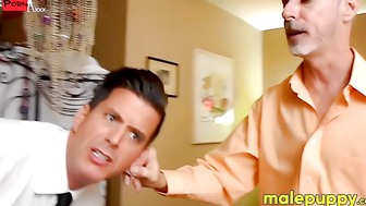 Tender porn video – The Shocking DoubleHeader that will leave you Breathless Stepdad Richard Lennox Arnold pins Jeff Drizzles arms down and LICKS HIS SOLE while Jeff jerks himself off