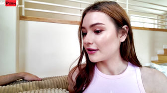 Brunette Bombshell Matty Mila Barely Survives Getting Stuft by  Huge Cock of the Century